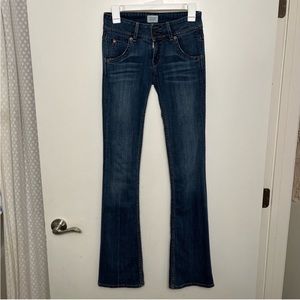 Hudson Jeans Bootcut Style Size 24 Excellent Condition Dark Blue Wash Pants